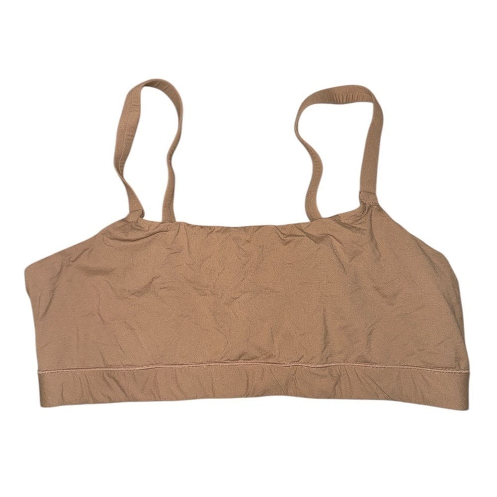 Skims BNWOT Scoop Bralette in Sienna beige women’s size 2X